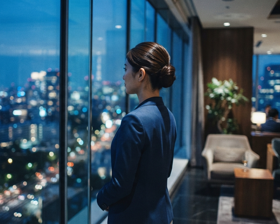 夜景を眺める、さとのプロフィールイメージ
